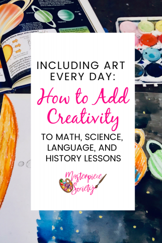 Including art every day: how to add creativity to core subjects