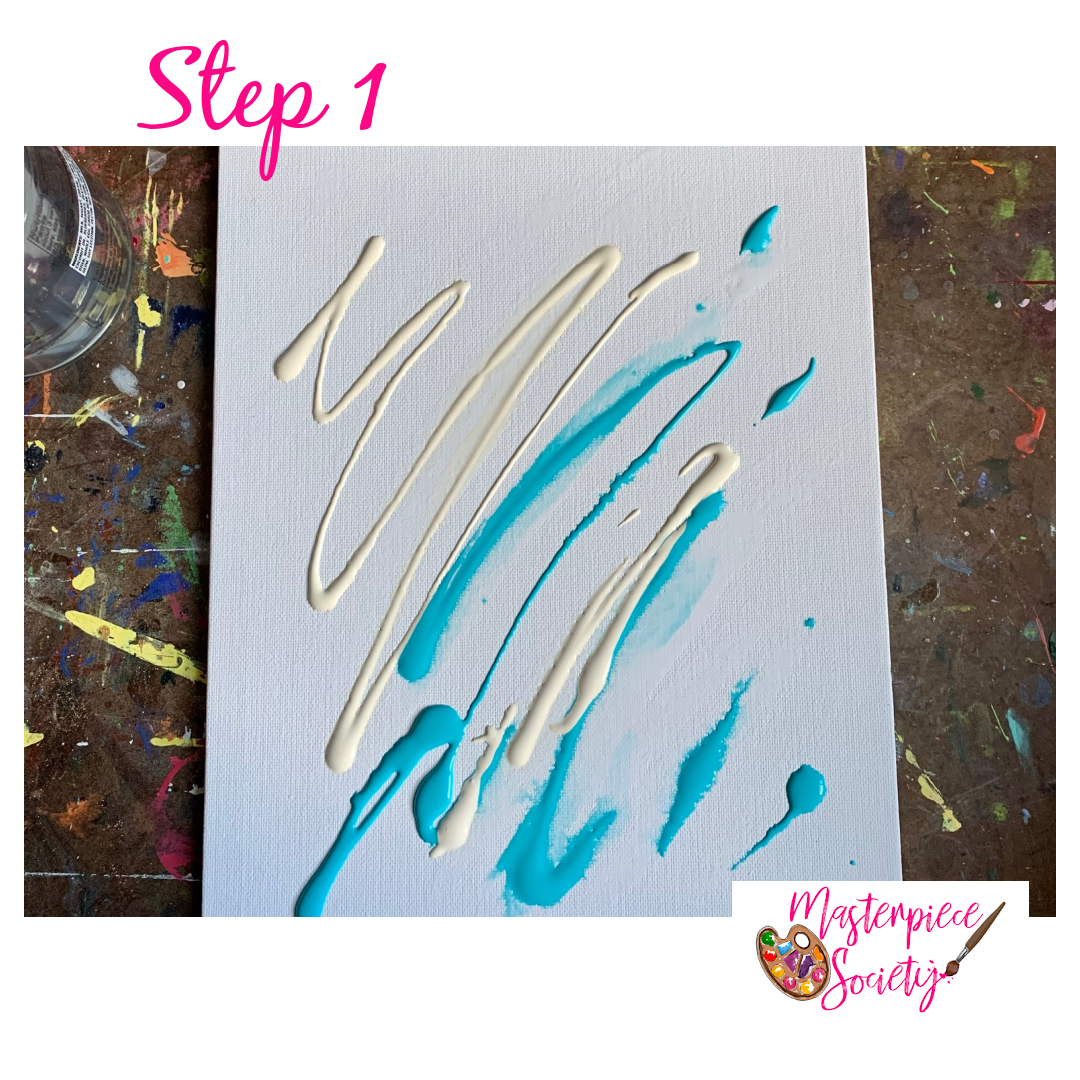 Flower Art Step 1
