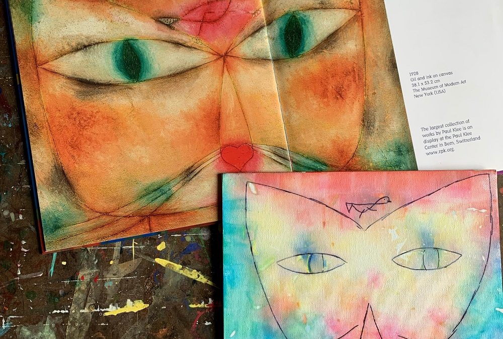 Fun & Easy Ink Bleed Art Inspired by Paul Klee