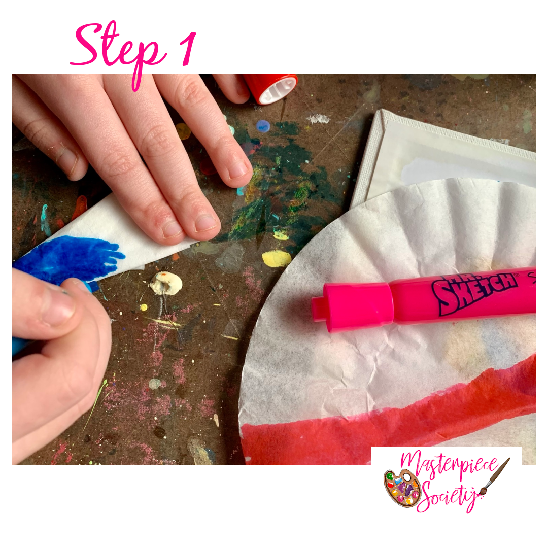 Ink Bleed Art for Kids Inspired by Paul Klee - Step 1, Prepare Filters