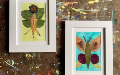 Painting with Nature: Pressed Flower Art Tutorial for Kids