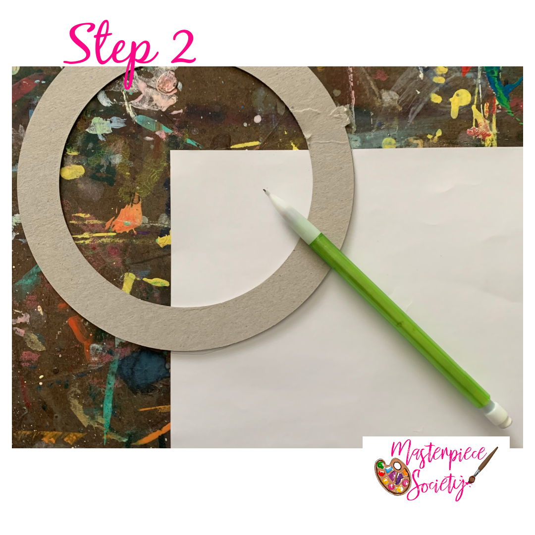 Summer Sun Mixed Media Art - Step 2, prepare cutouts