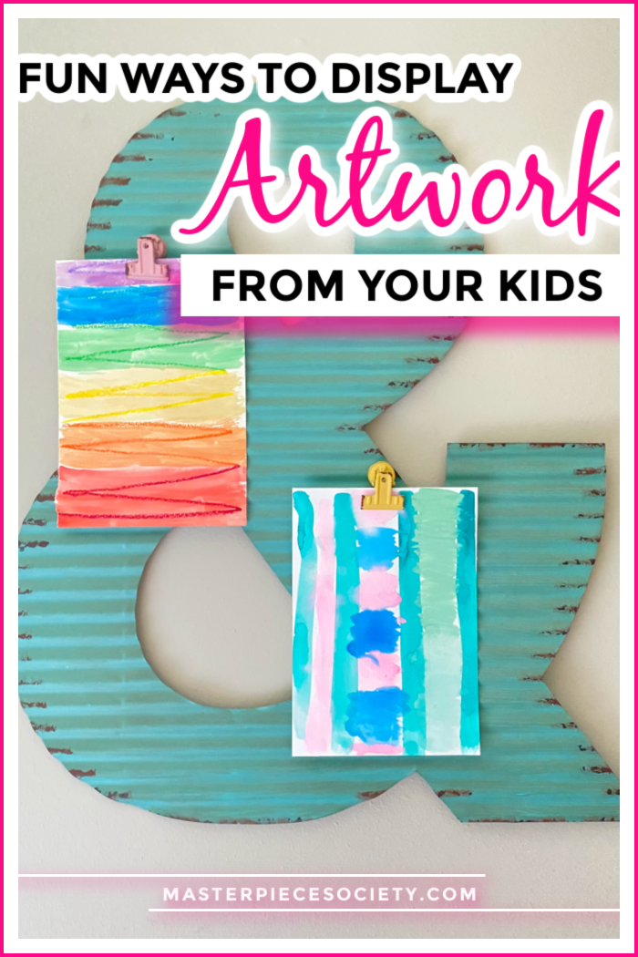 Need some fresh ideas for working your young artist's creations into your home decor? We've got you covered with these fun ideas for displaying children's artwork in your home.