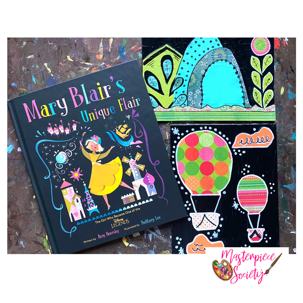 Mary Blair Art for Kids - Finished Project