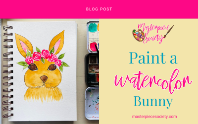 Create a Watercolor Bunny (Easy & Fun for All Ages!)