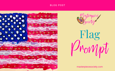 Get Patriotic with this Simple American Flag Art Lesson!