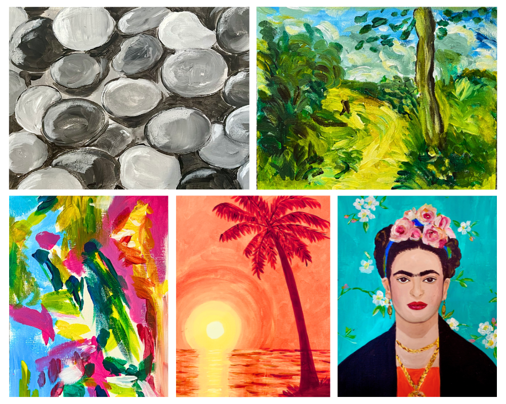 Acrylics 101 Online Art Classes for Homeschoolers