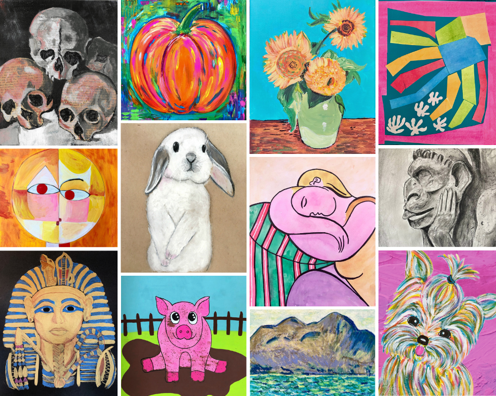Masterpiece Society Online Art Classes for Homeschoolers