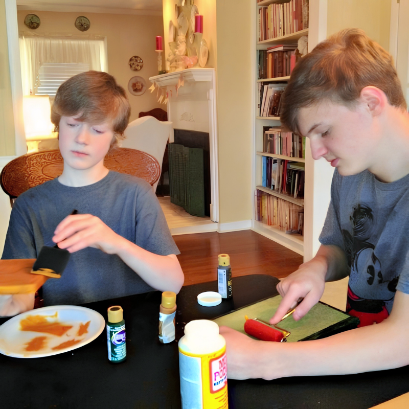 Middle School Art for Homeschool Boys